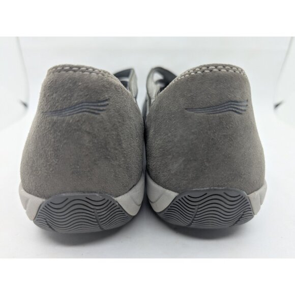 Dansko Shoes Women's Sz EU 40 US 9.5-10 Hilde Gray Suede Comfort Cross Strap - Picture 5 of 11